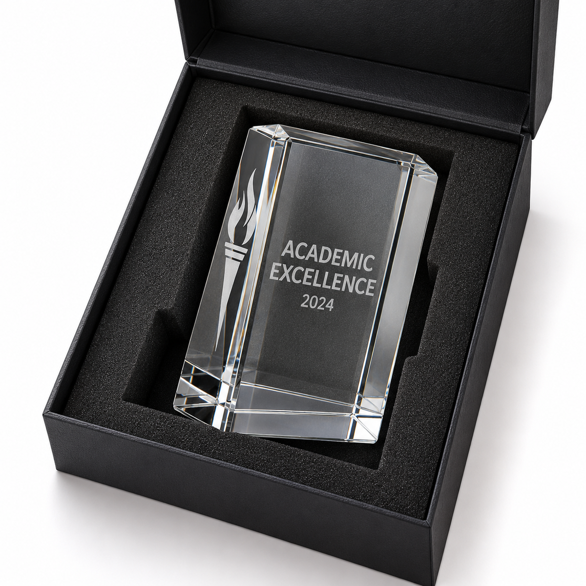 Lumina Prism | Glass Plaque Award