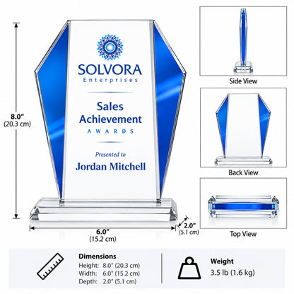 VividPrint Crystal | Sales Achievement Award