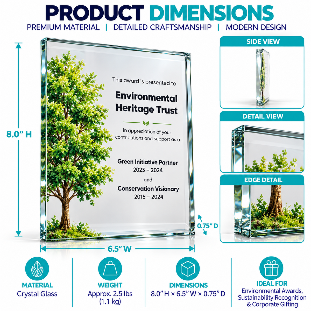 Lucent Depth | Obelisk Recognition Award plaque