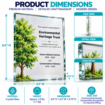 Lucent Depth | Obelisk-Anerkennungspreis Plakette