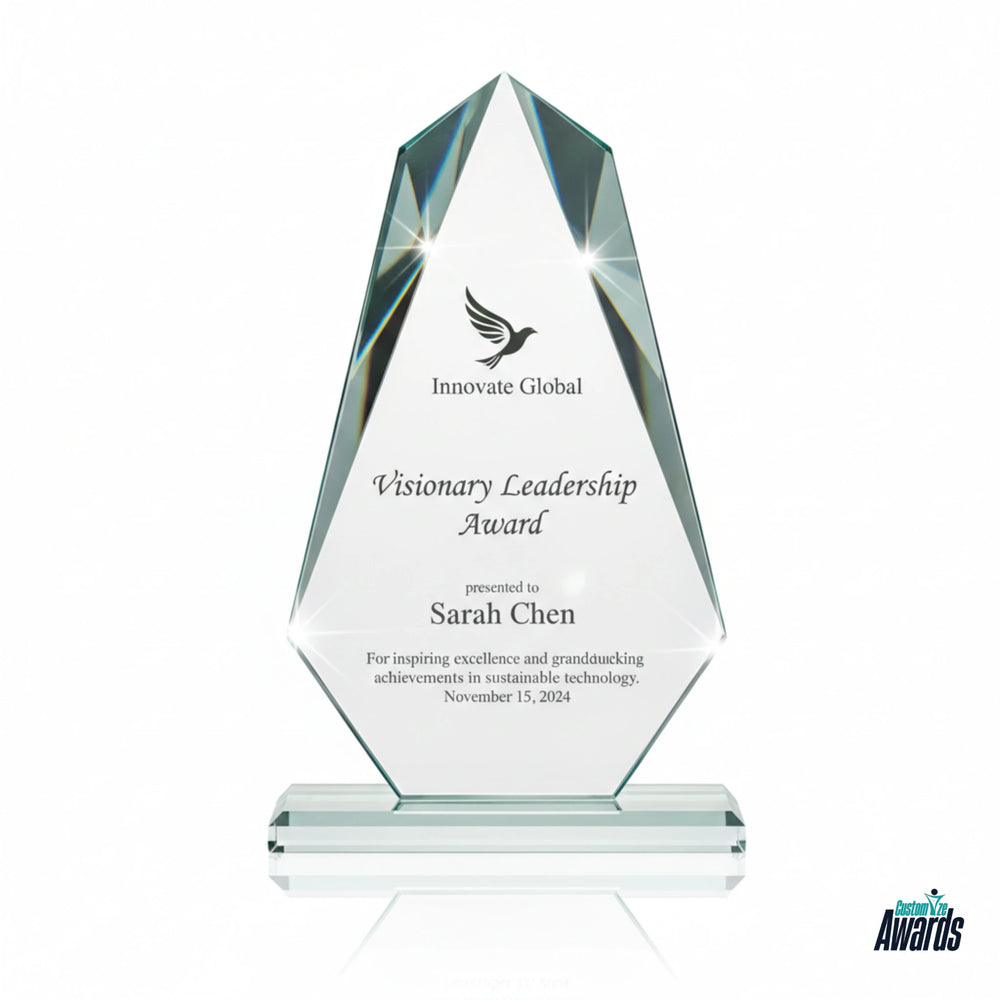 Unity Peak | Custom Team Excellence Crystal Award