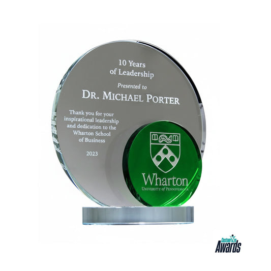 Emerald Orbit Plaque