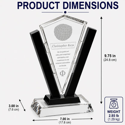 Conquest Crystal | Kristall-Awards mit Gravur