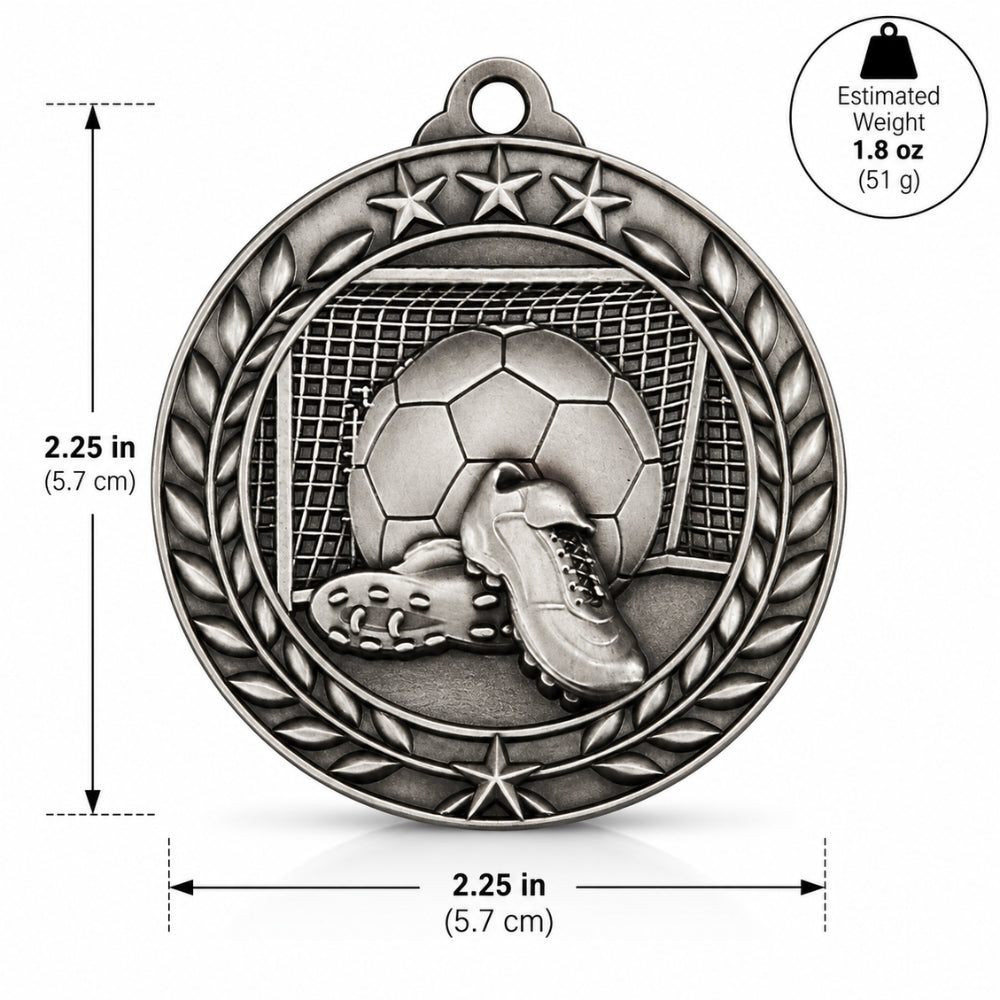 Small star | Soccer Medal for Athletic Achievement
