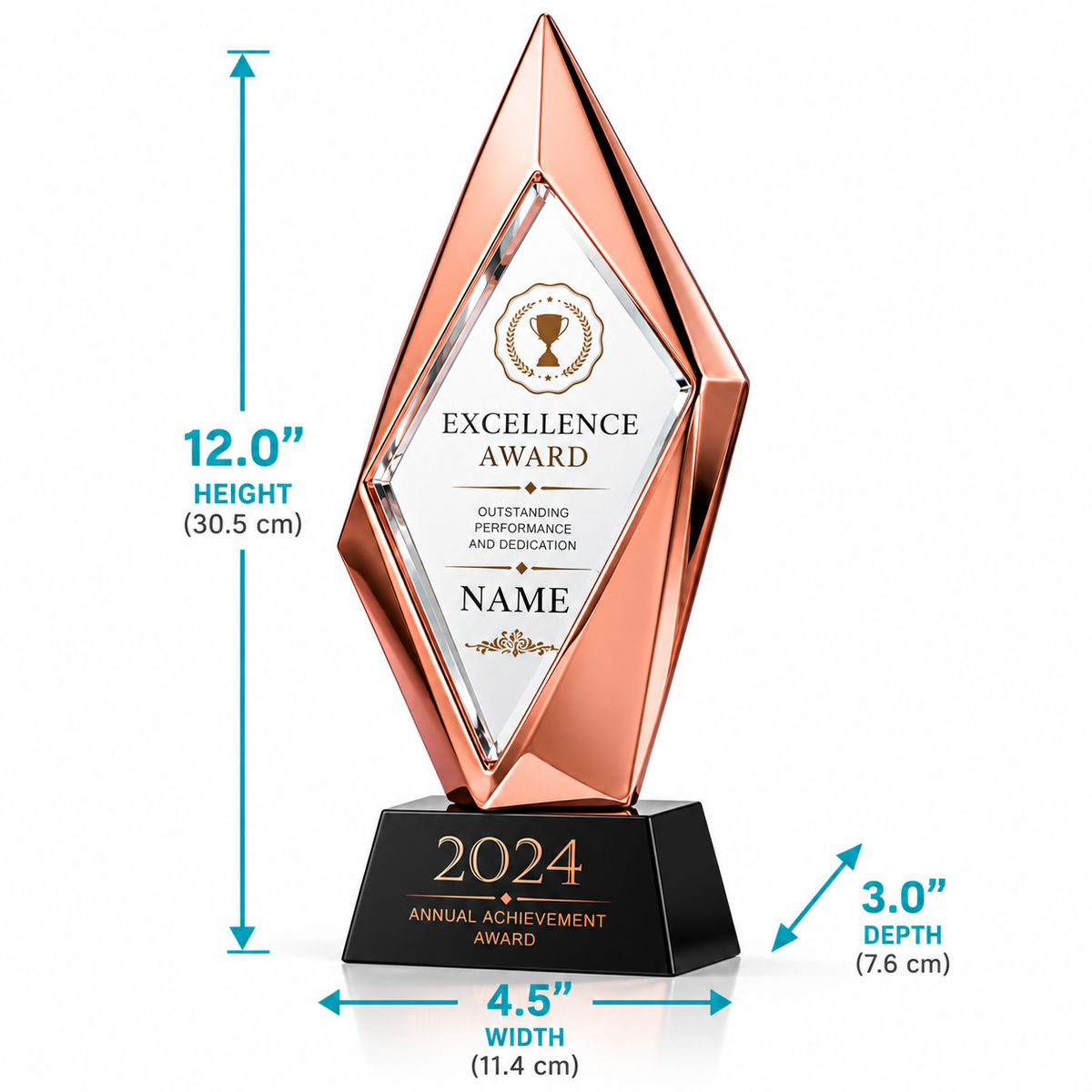 Liberty Ember | Veterans Day Copper Recognition Award for Military Service