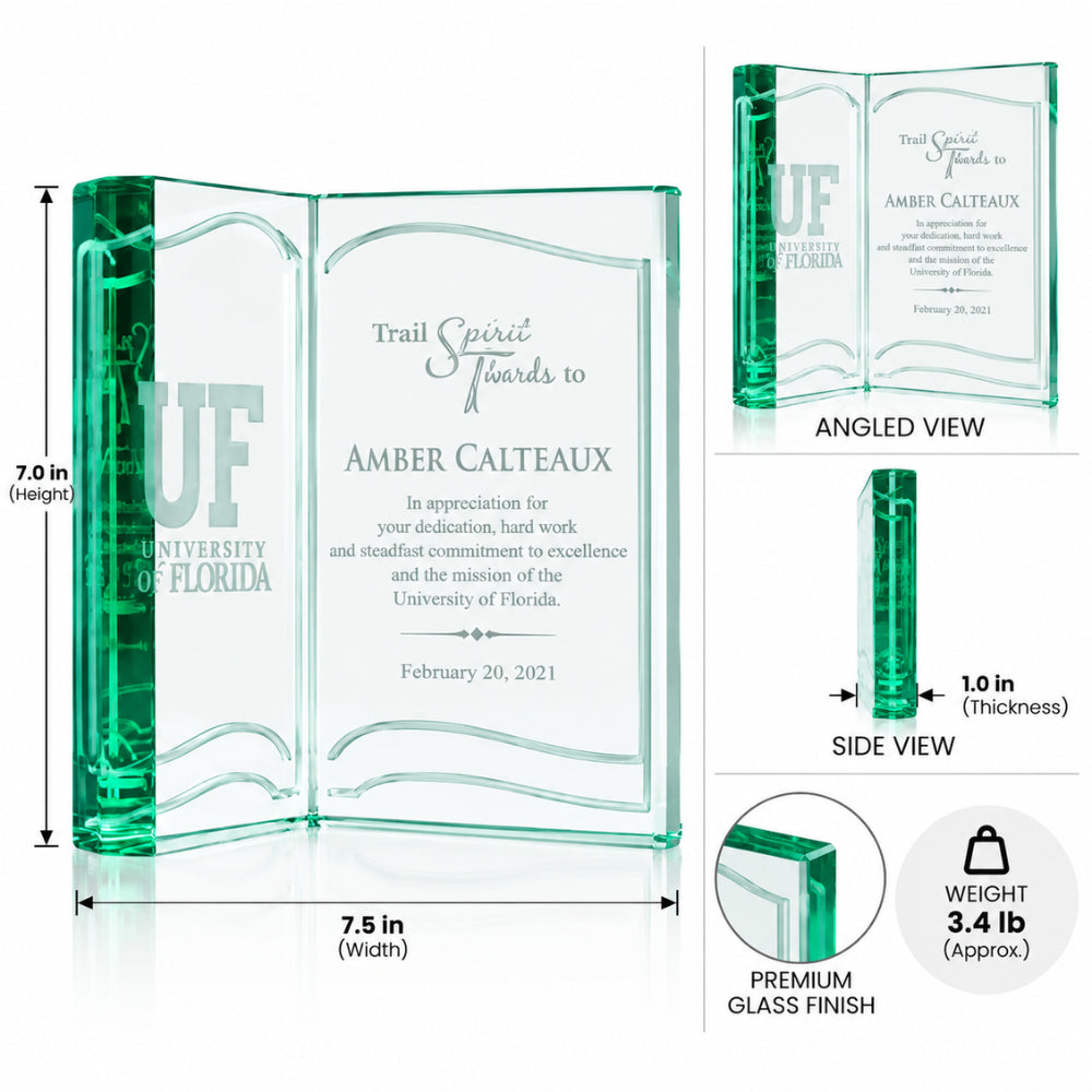 Emerald Crystal | Crystal Appreciation Award for Employee Recognition