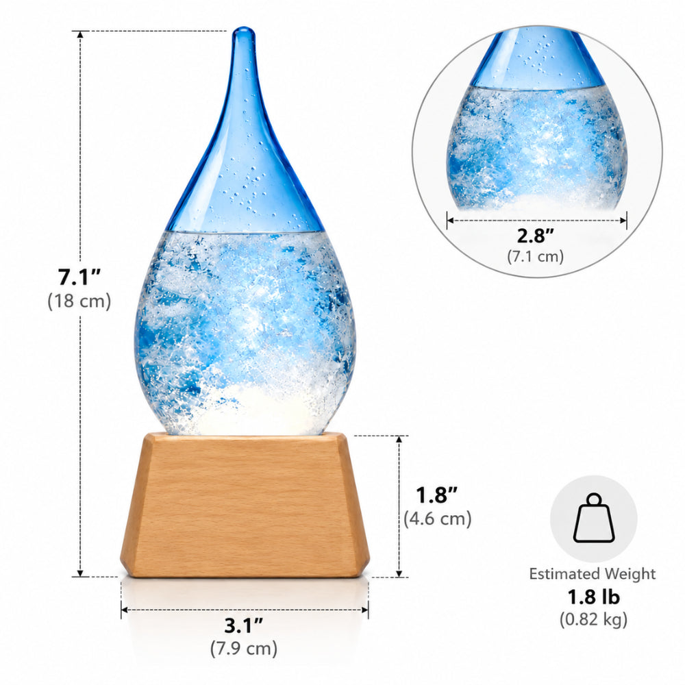 Illuminated Teardrop | Custom Crystal Recognition Award