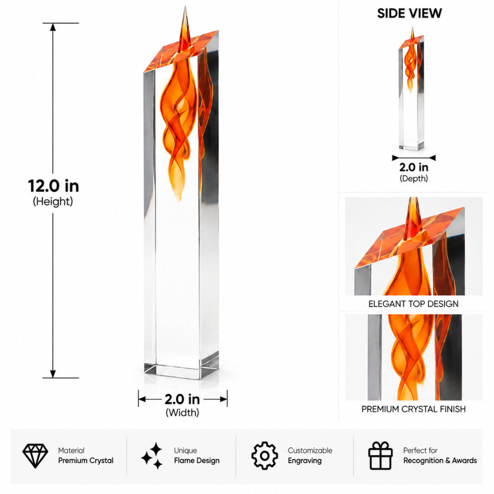 Internal Ember | Personalized Corporate Ember Achievement Award