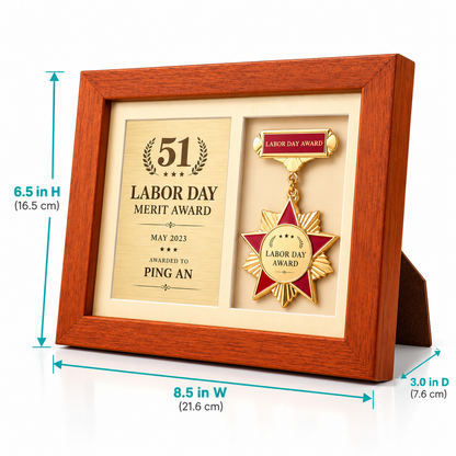 Liberty Keepsake | Veterans Day Framed Military Service Medal Award