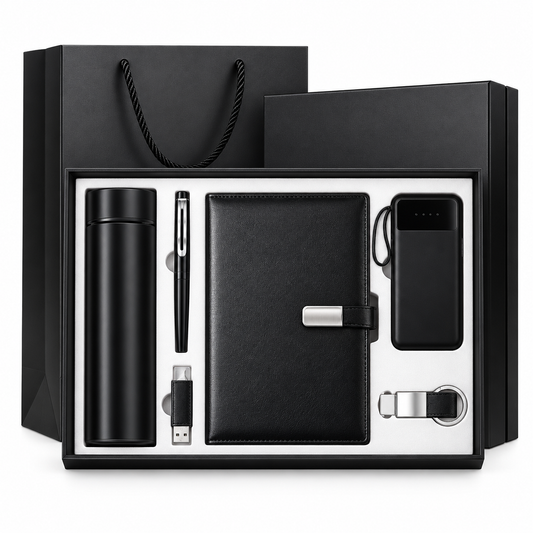 Obsidian Executive | Customized Black Corporate Gift Set