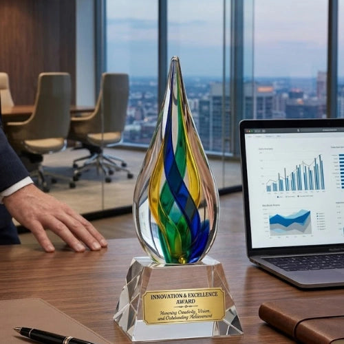 Chroma Flame Elite Crystal Award