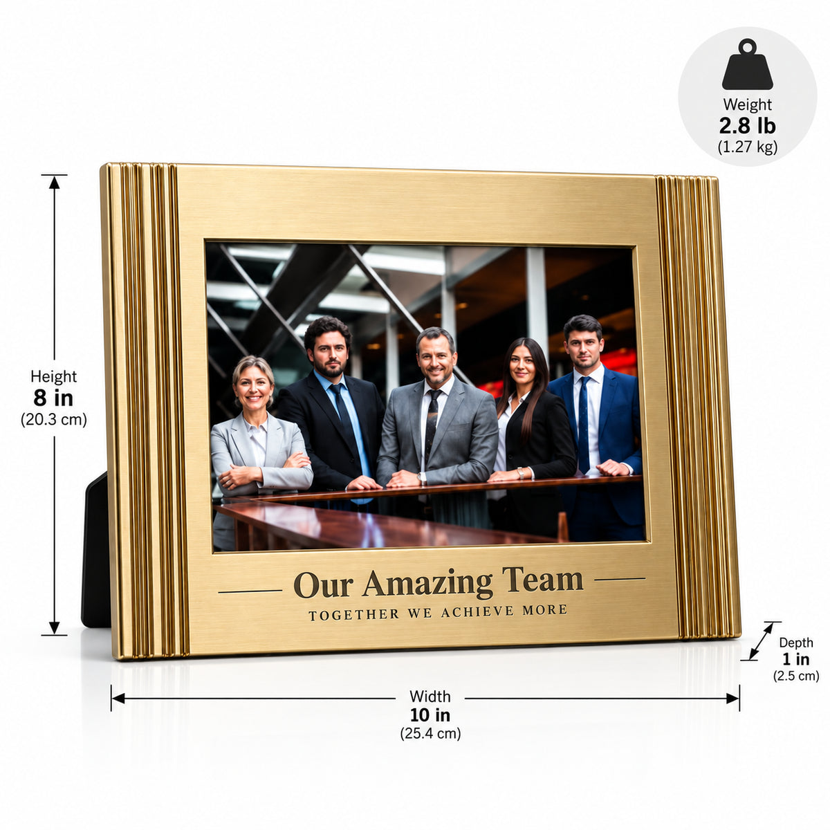 Leadership Portrait | Corporate Team Photo Frame Award