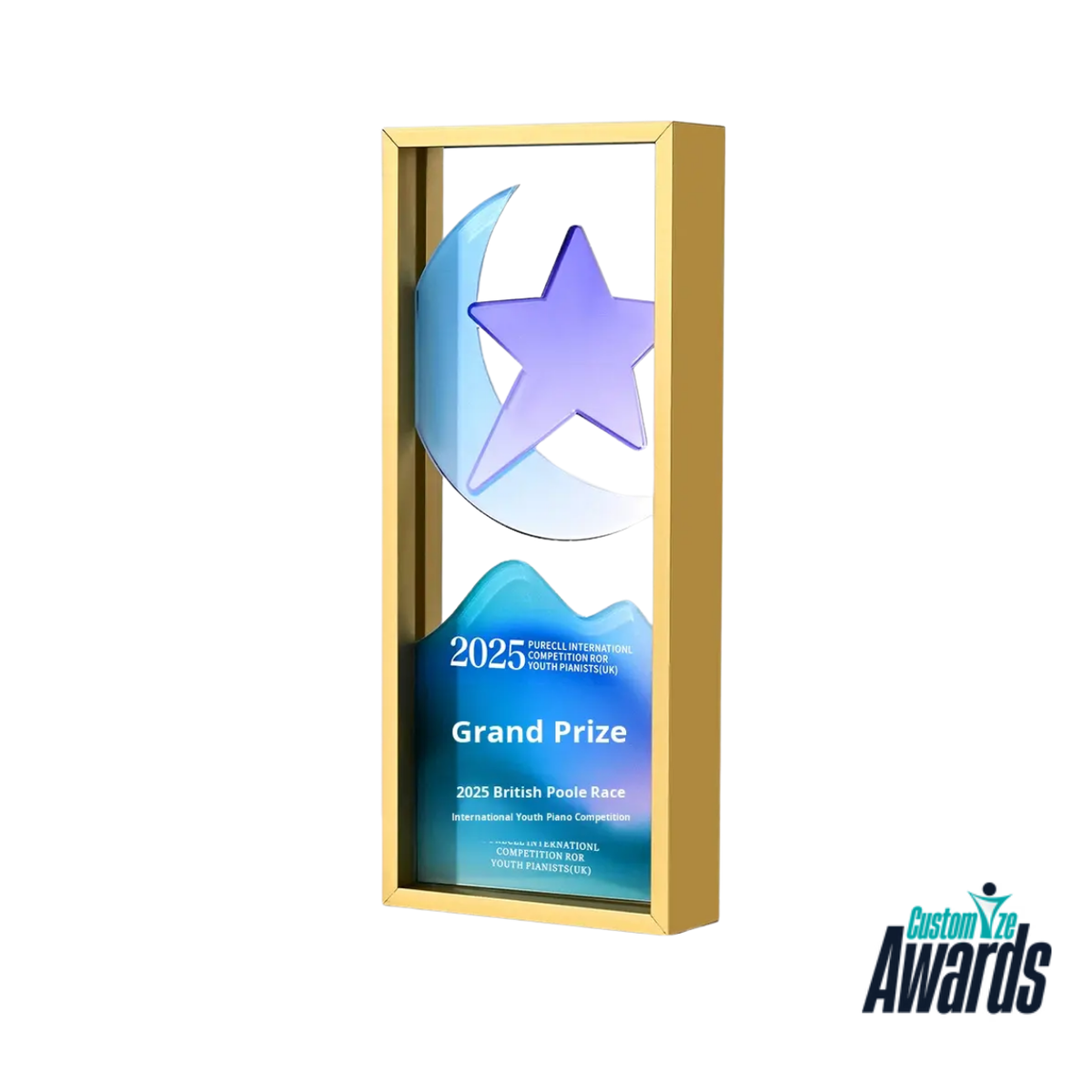 Lunar Radiance | Custom Music Achievement Award