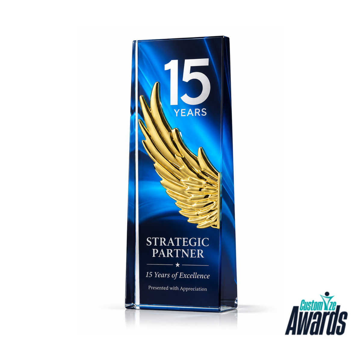 Blue Legacy | Strategic Partner Anniversary Crystal Award