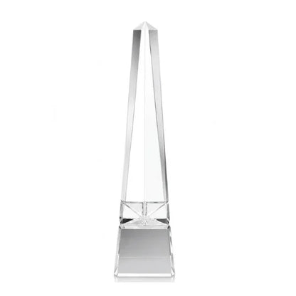 Personalized Everest Obelisk Crystal Award Trophy