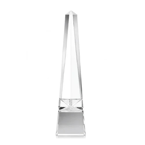 Personalized Everest Obelisk Crystal Award Trophy