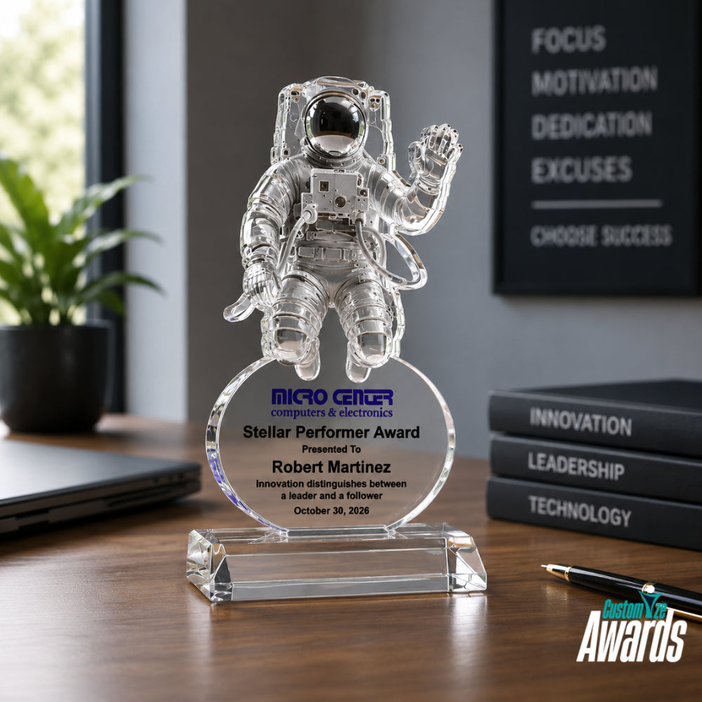 Orbit Astronaut | Space Excellence Crystal Award