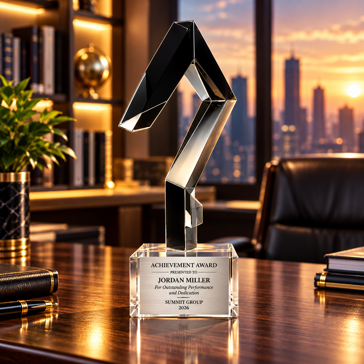 Infinite Axis | Custom Mathematics Achievement Award