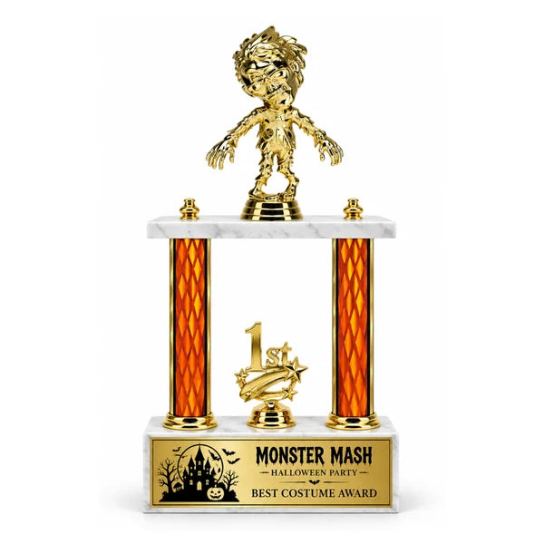 Zombie Royale | Customized Halloween Achievement Trophy
