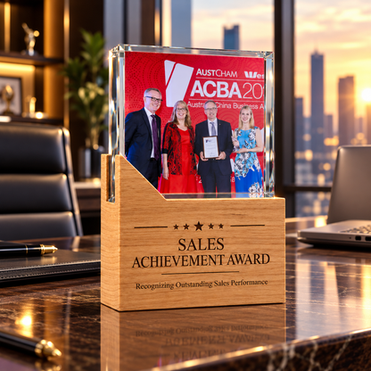 Timbercrest Honor | Custom Crystal and Wood Business Excellence Award
