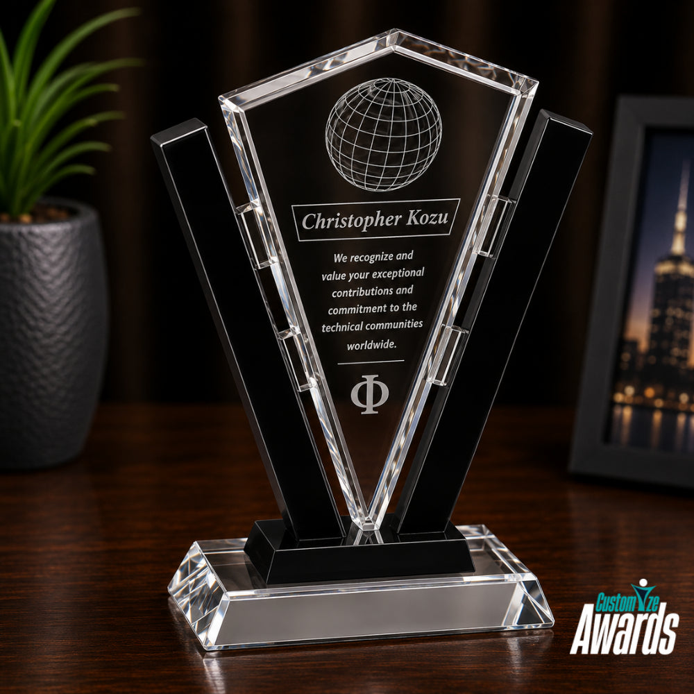Conquest Crystal | Kristall-Awards mit Gravur