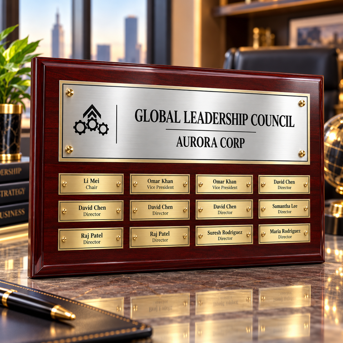 Crimson Stellar | Commemorative Plaque