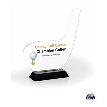 Putter Acrylic Plaque