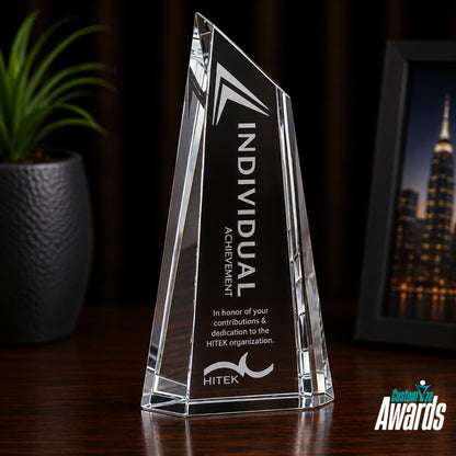 Enfield Crystal | Custom Recognition Crystal Trophy Awards
