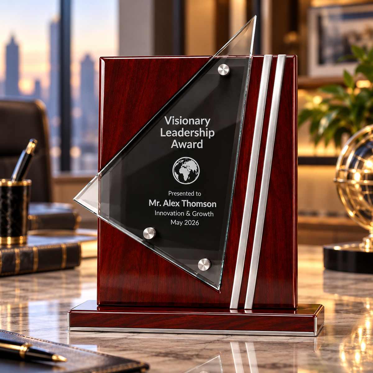 Rosewood Executive | Corporate Recognition Plaque