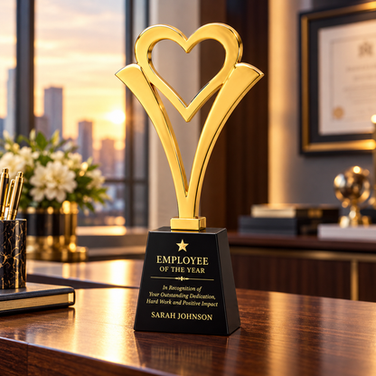 Heartgold Grace | Gold Metal Thanksgiving Appreciation Award