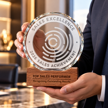 Globalcrest Summit | Custom Crystal Global Sales Achievement Award