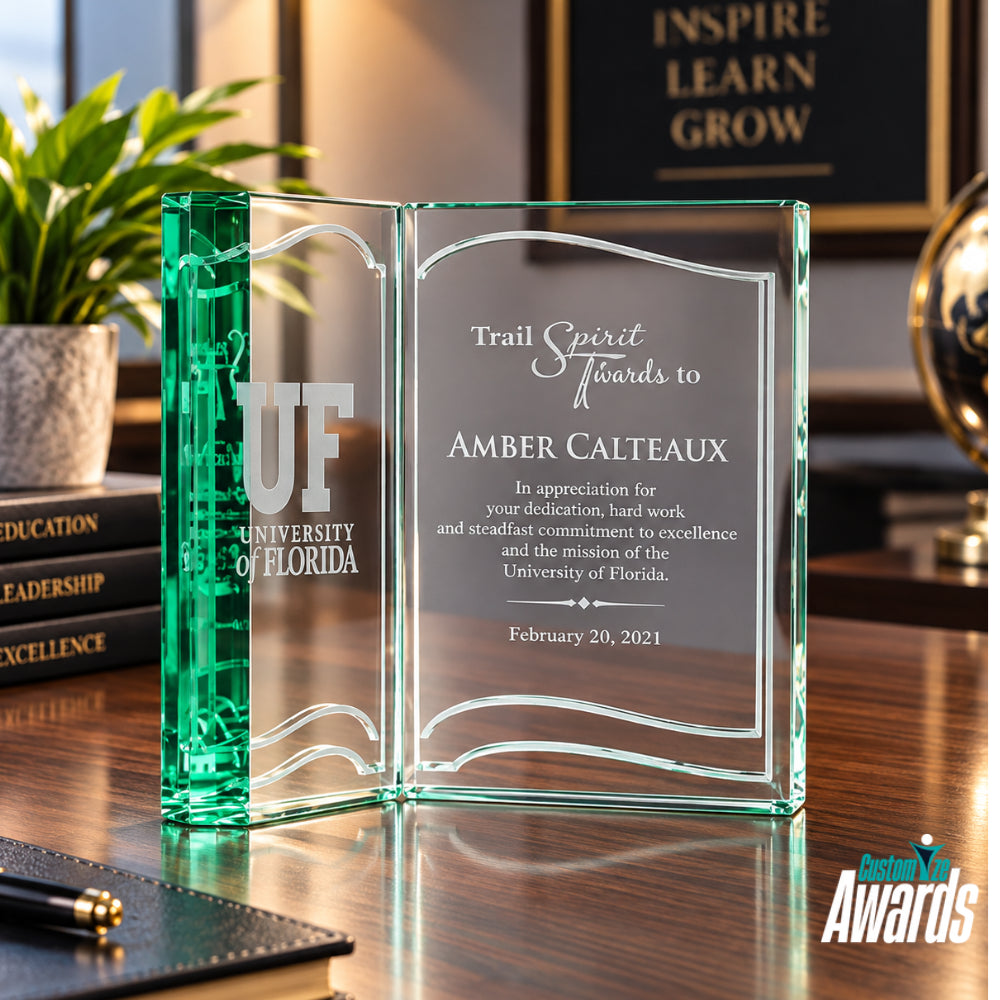 Emerald Crystal | Crystal Appreciation Award for Employee Recognition