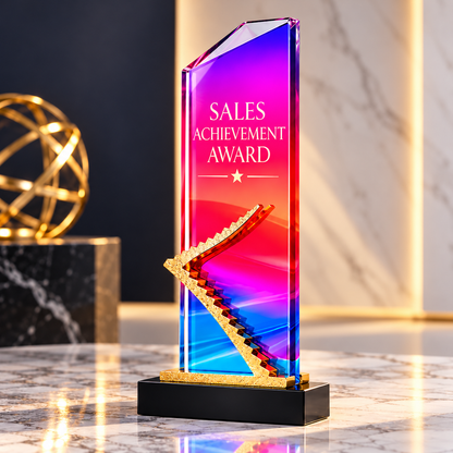 Prism Ascend | Custom Crystal Sales Achievement Award