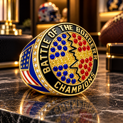 Border Wars Champion | Custom Championship Award Ring