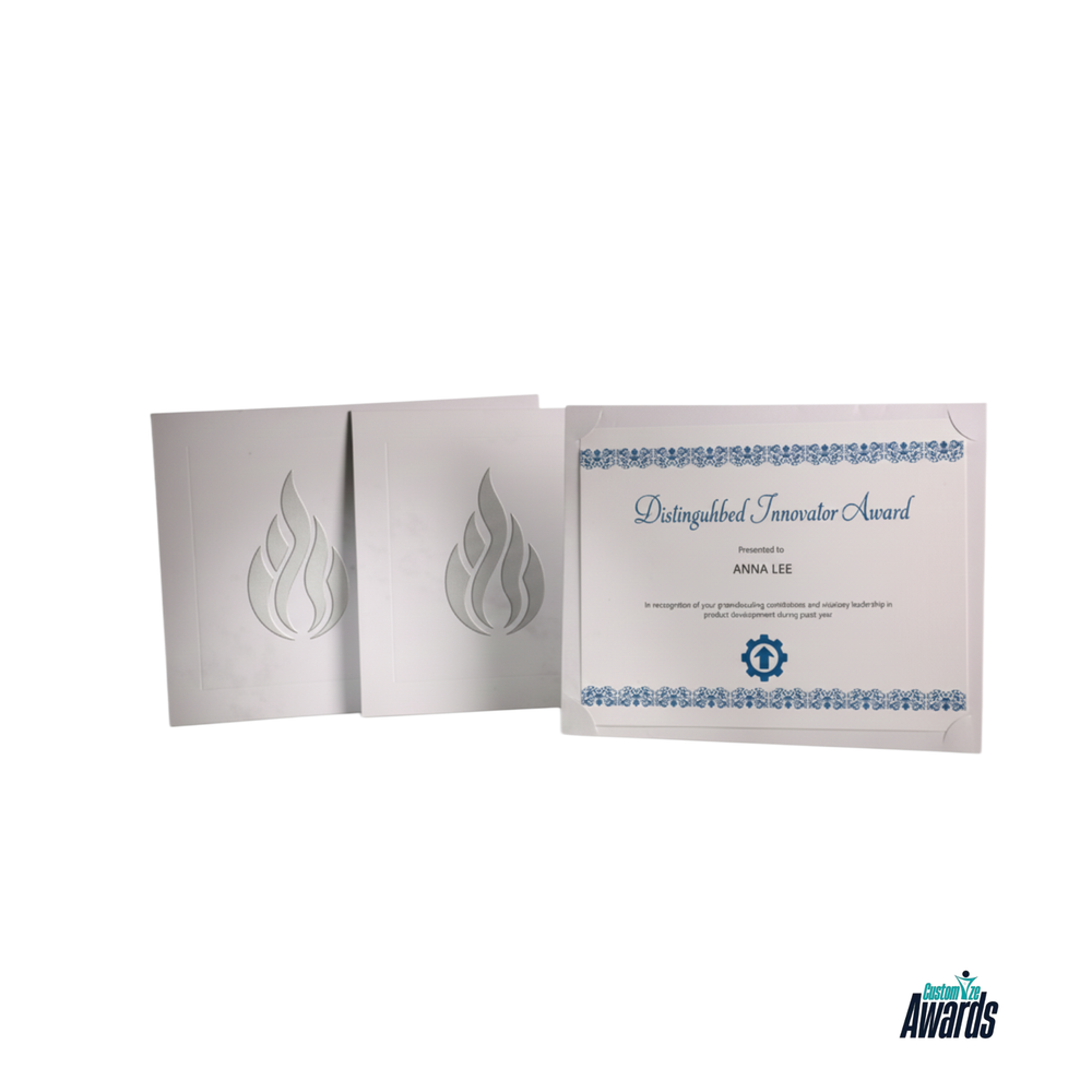 Dual-Plate | Custom Plaque for Employee Achievement Recognition
