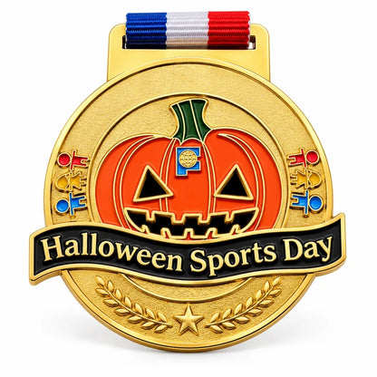 Pumpkin Victory | Customized Halloween Sports Day Medal