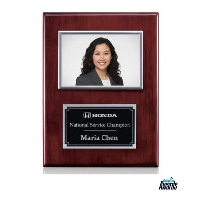 Rosewood Triumph Frame plaque