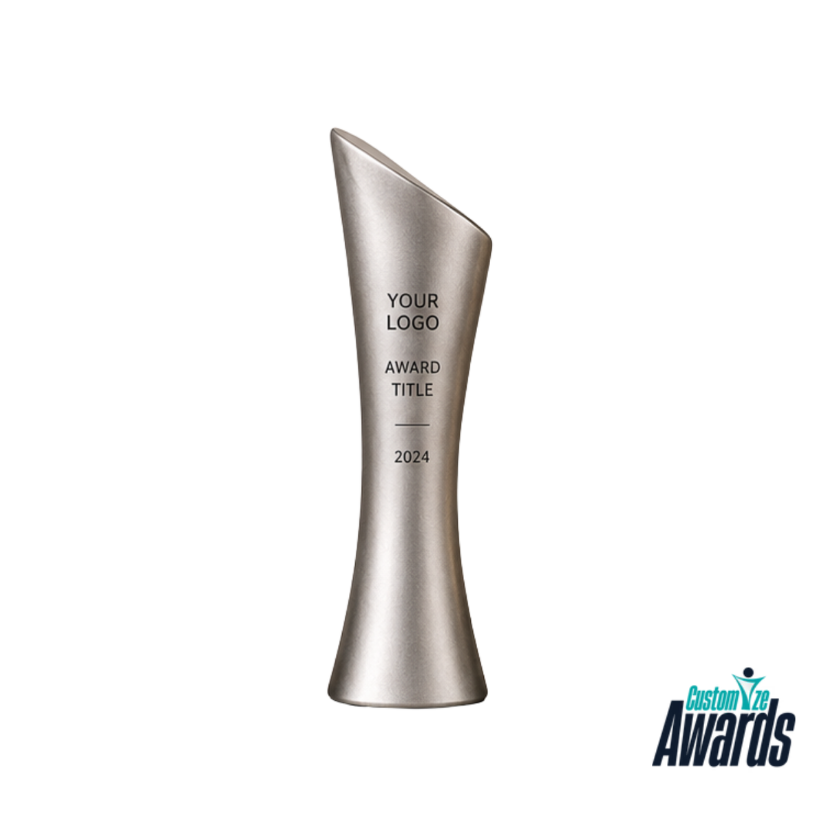 Silver Crestline | Custom Executive Recognition Trophy
