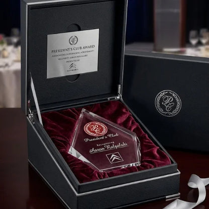 Personalized Coventry Diamond Crystal Award Trophy