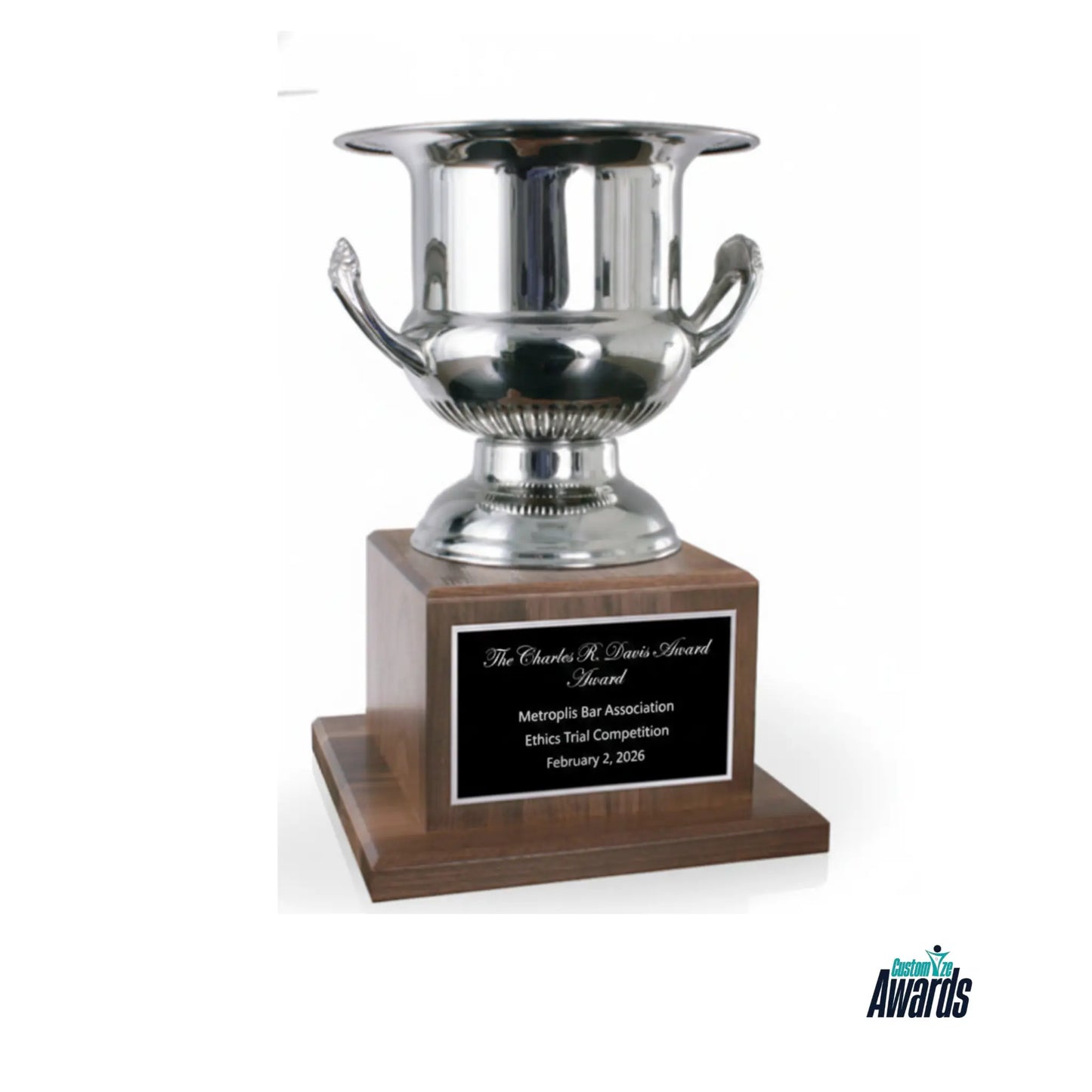 Chalice Metal Wood Award