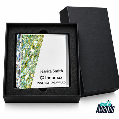 Flask Crystal | Glass Recognition Award