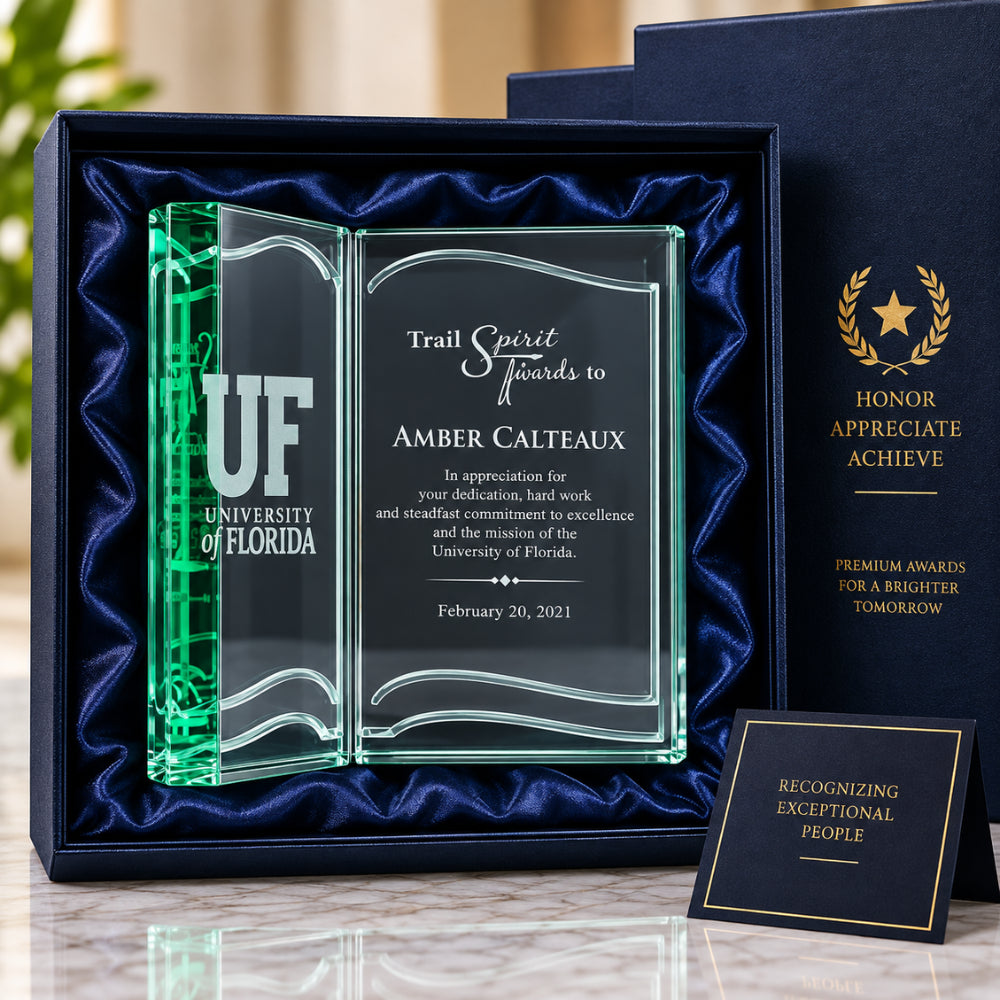 Emerald Crystal | Crystal Appreciation Award for Employee Recognition