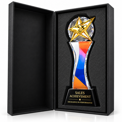 Summit Unity | Custom Crystal Sales Achievement Award