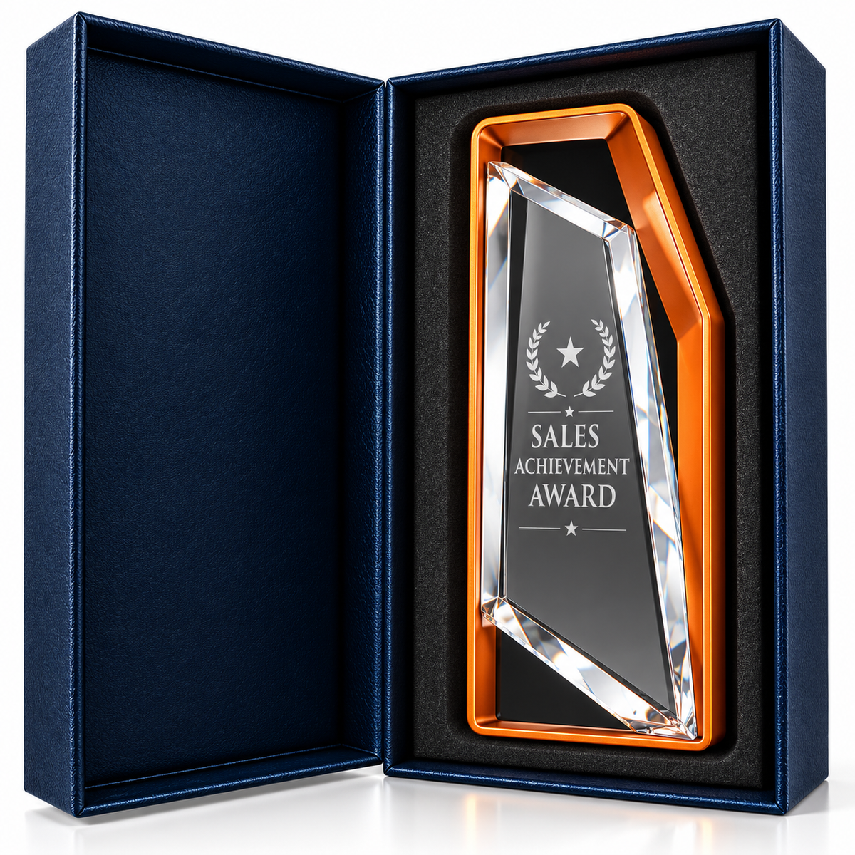 Ember Crest | Custom Crystal Sales Achievement Award