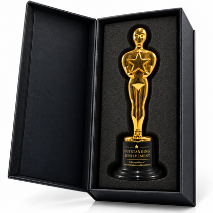 Gratitude Star | Thanksgiving Gold Figurine Appreciation Trophy