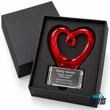 Heart Champion | Public Health Advocacy Crystal Award