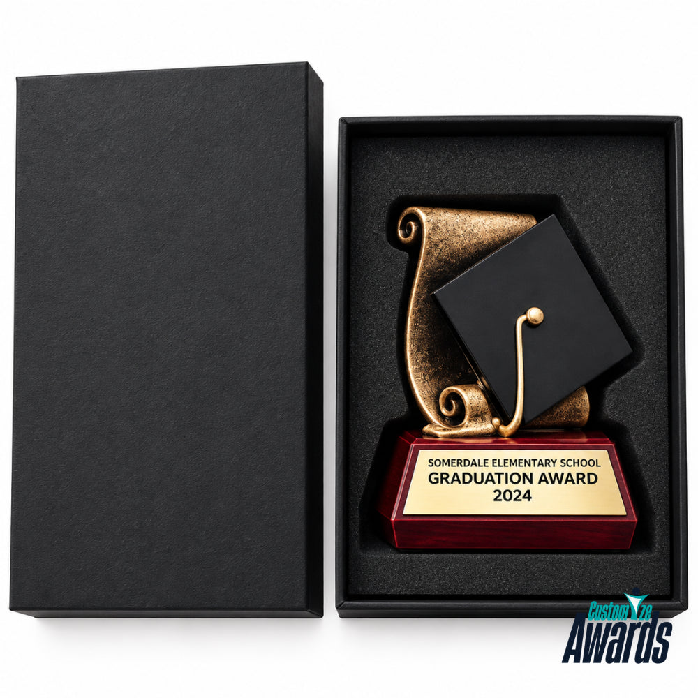 Scholar Graduation | Scholastic Honor Trophy for Academic Achievement