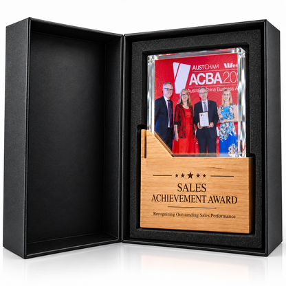 Timbercrest Honor | Custom Crystal and Wood Business Excellence Award