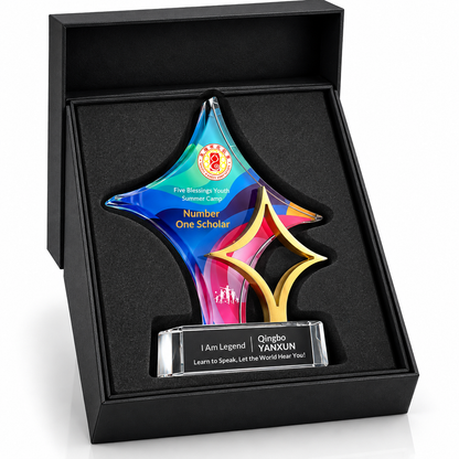 Liberty Radiance | Veterans Day Multicolor Star Military Recognition Award