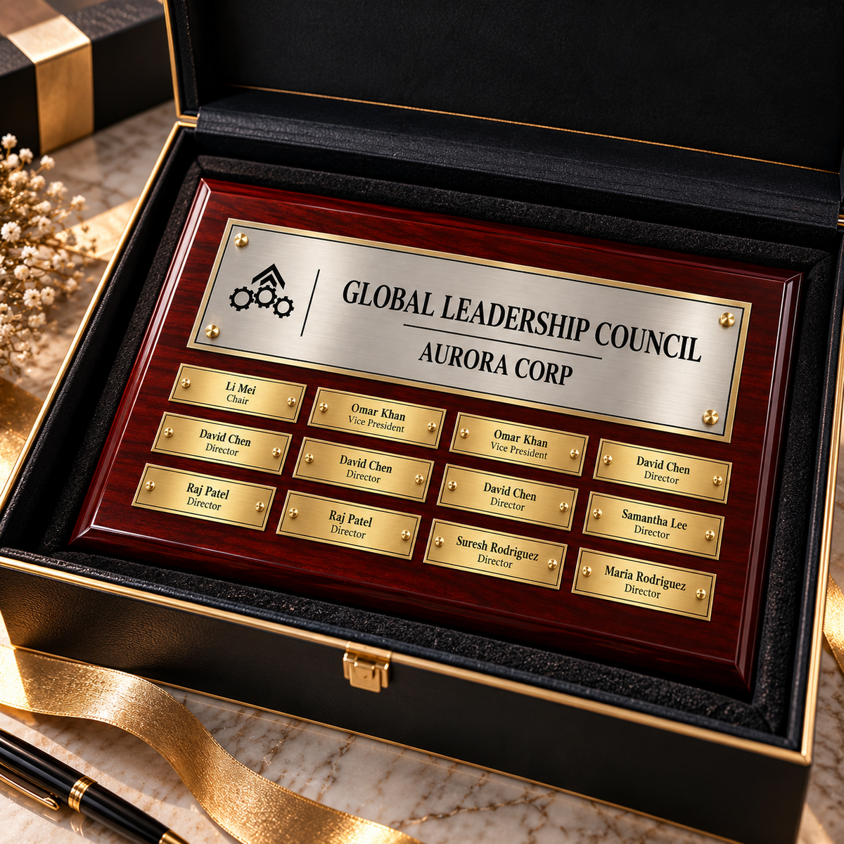 Crimson Stellar | Commemorative Plaque